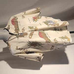 Sweet for Two Mens Safari Button Down Shirt, Size: S